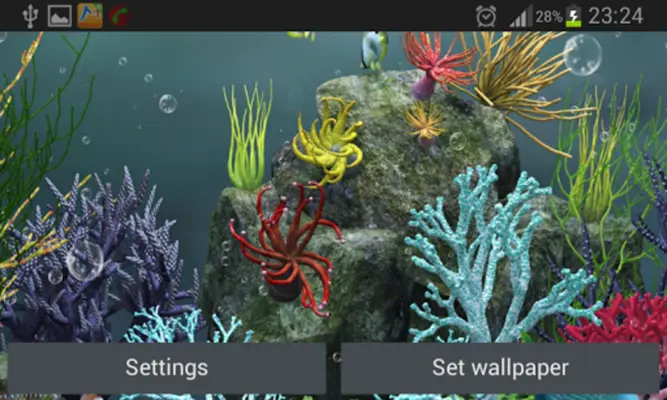 Aquarium Live Wallpaper android App screenshot 0