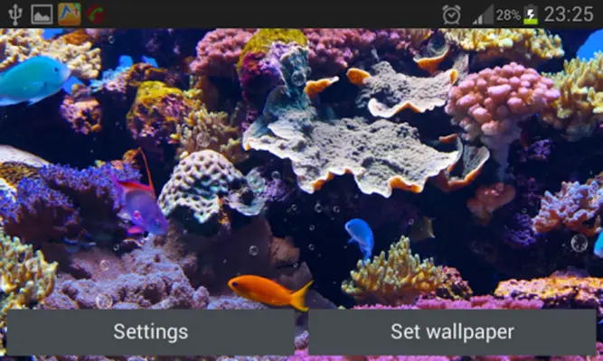 Aquarium Live Wallpaper android App screenshot 2