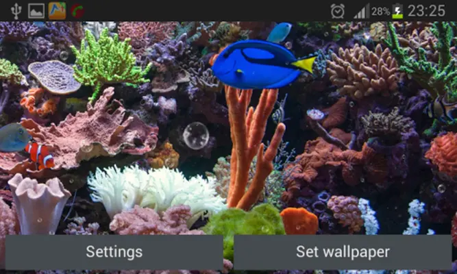 Aquarium Live Wallpaper android App screenshot 3