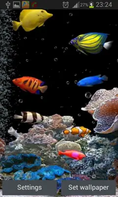 Aquarium Live Wallpaper android App screenshot 7